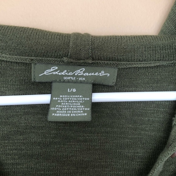 Forest green long sleeve top - Picture 5 of 6